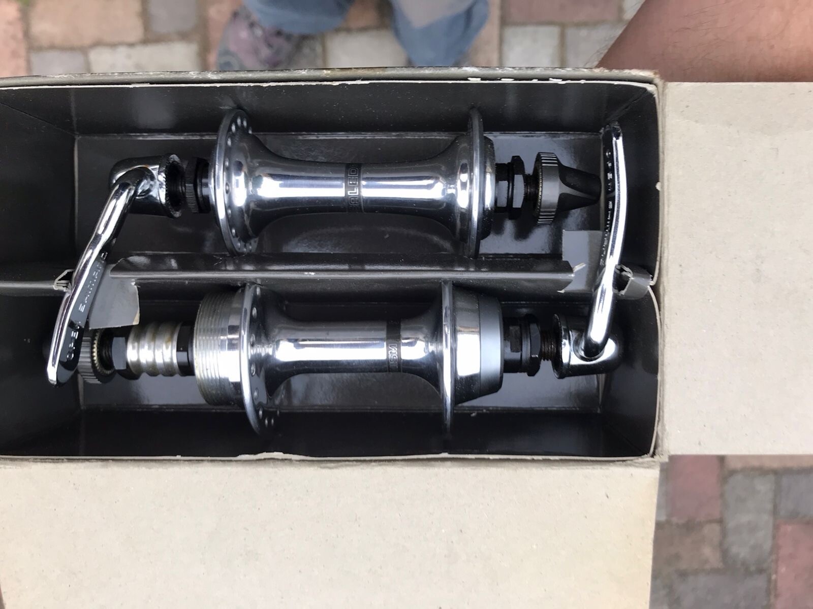 NOS SHIMANO 600 EX Hub set set | Vintage Components | Bike Hub