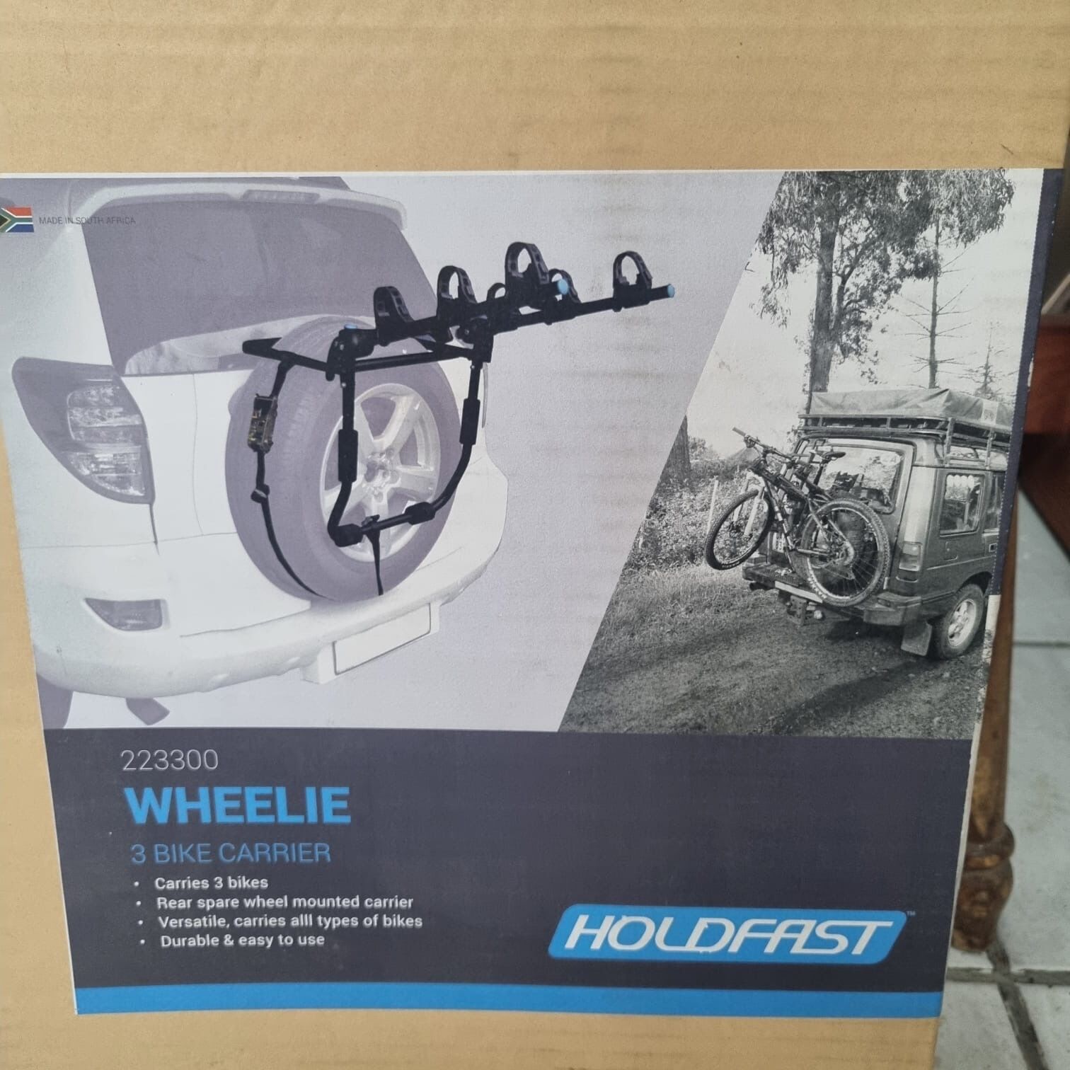 Wheelie Rack HOLDFAST Wheelie 3-bike carrier | Bike Racks | Bike Hub