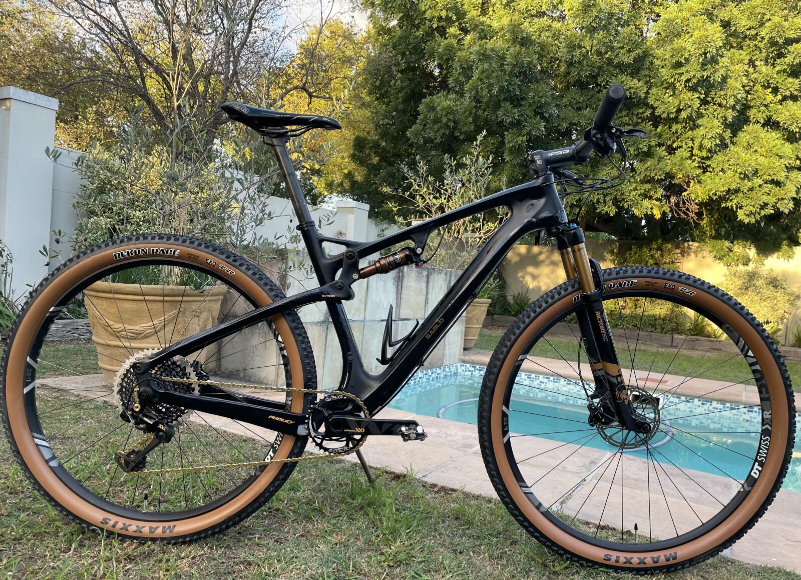 Ridley Sablo Full Carbon XC Race Bike Dual Suspension Mountain