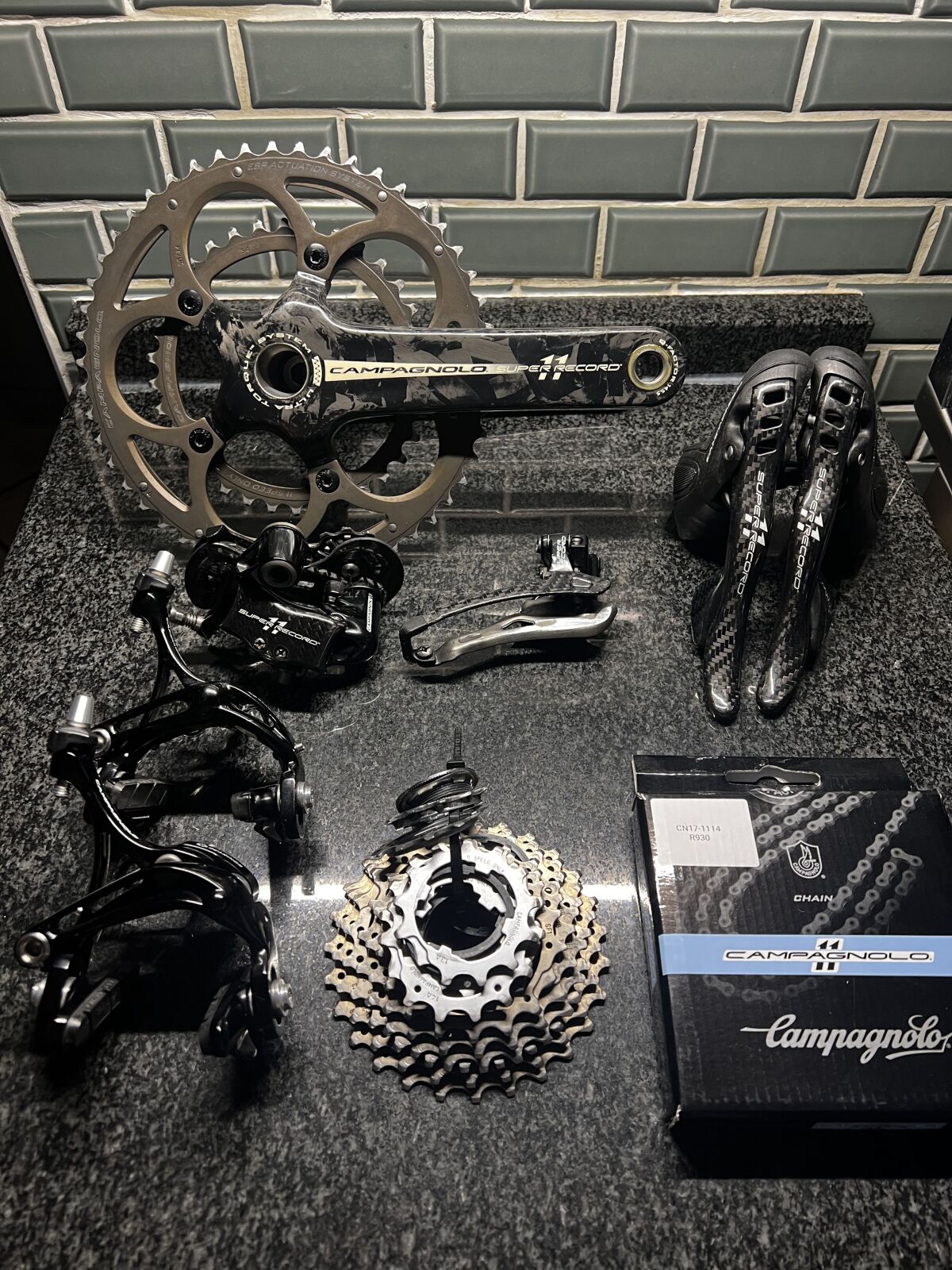 Campagnolo Record Groupset 11 Speed Bicycle Groupsets Campagnolo