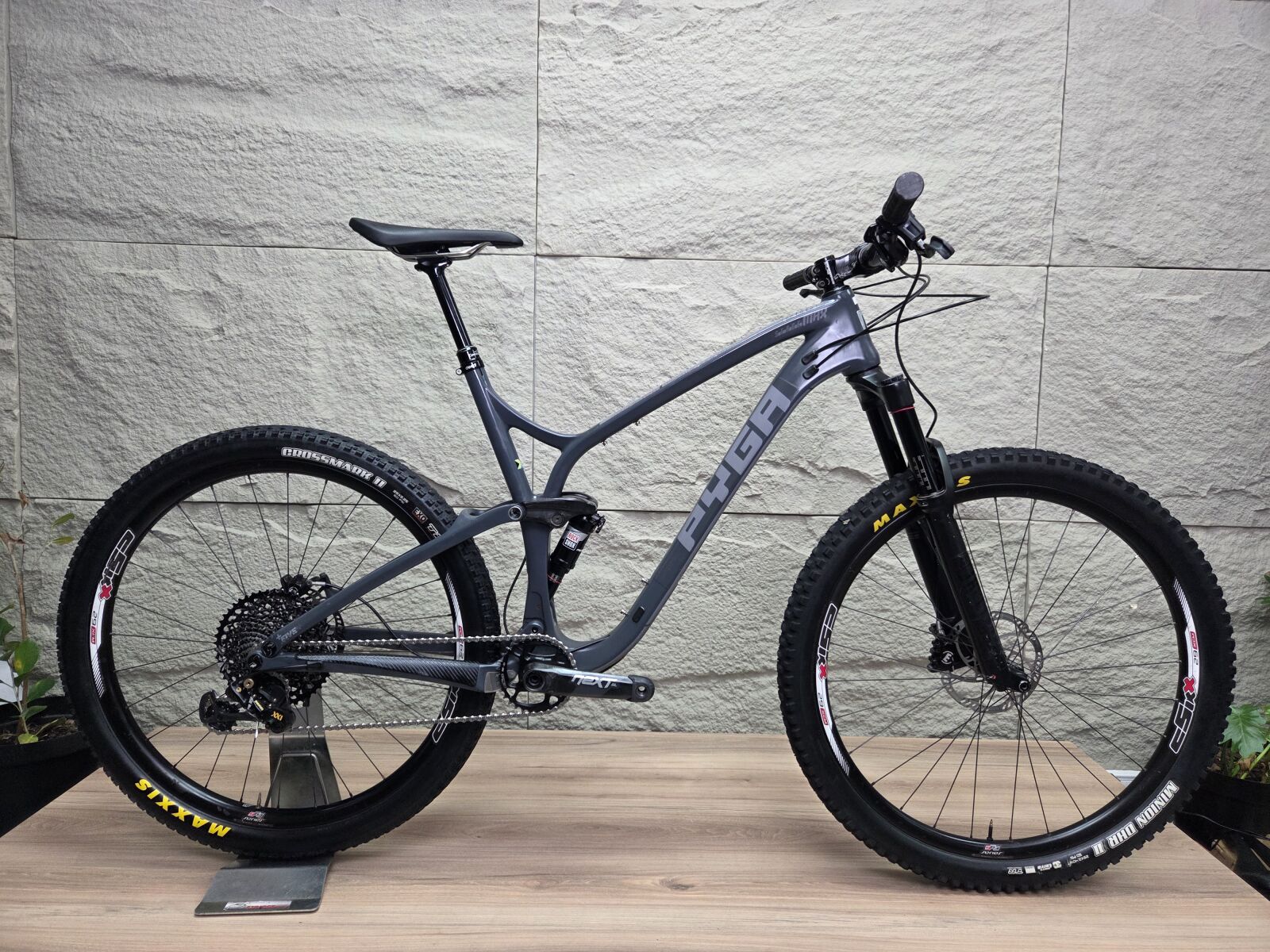 PYGA STAGE MAX (XL) **Carbon+Wheels-XX1** | Dual Suspension Mountain ...