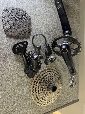 Chainring 2x12 Shimano Slx Mtb Double Chainset SHIMANO SLX M7100