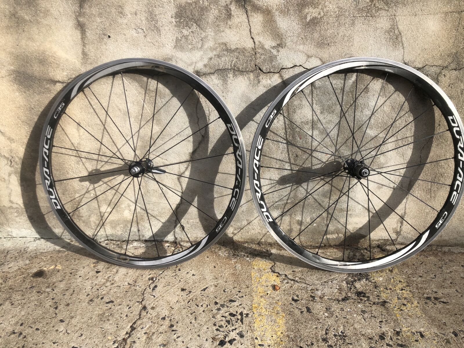 Bicycle Wheels Shimano C35 Wheelset Wheelset Dura Ace C35 2025