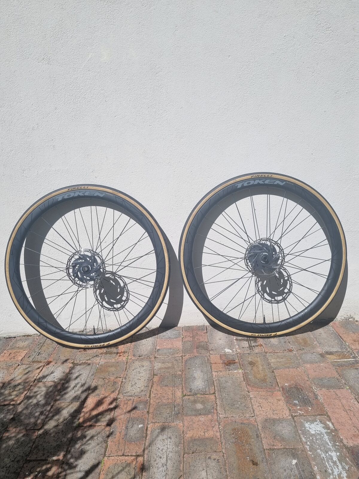 パーツ TOKEN VENTOUS DISC Token Cycling | Ventous Carbon Wheelset Rim Brake for Road