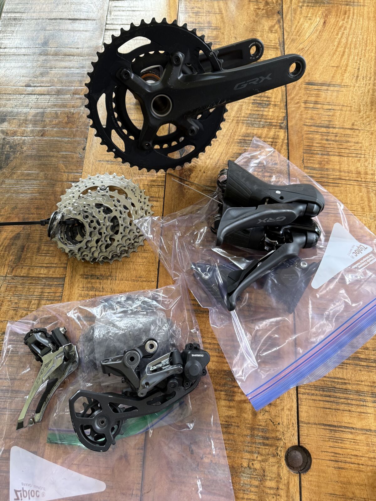 Shimano Grx Shimano 105 O Sram Apex Shimano GRX 2x11 Groupset - Main Image