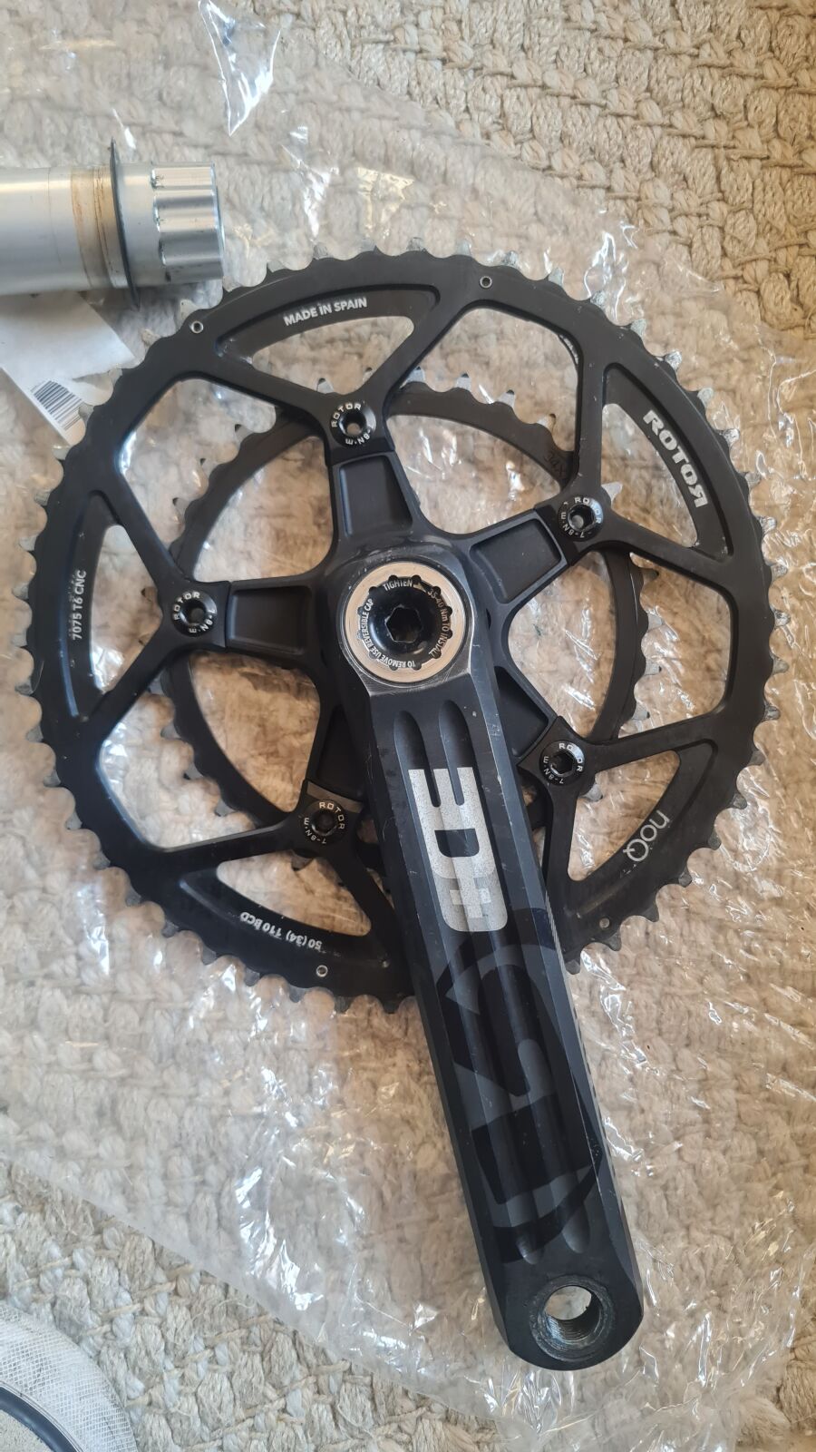 Rotor 3D+ Cranksets Bike Hub