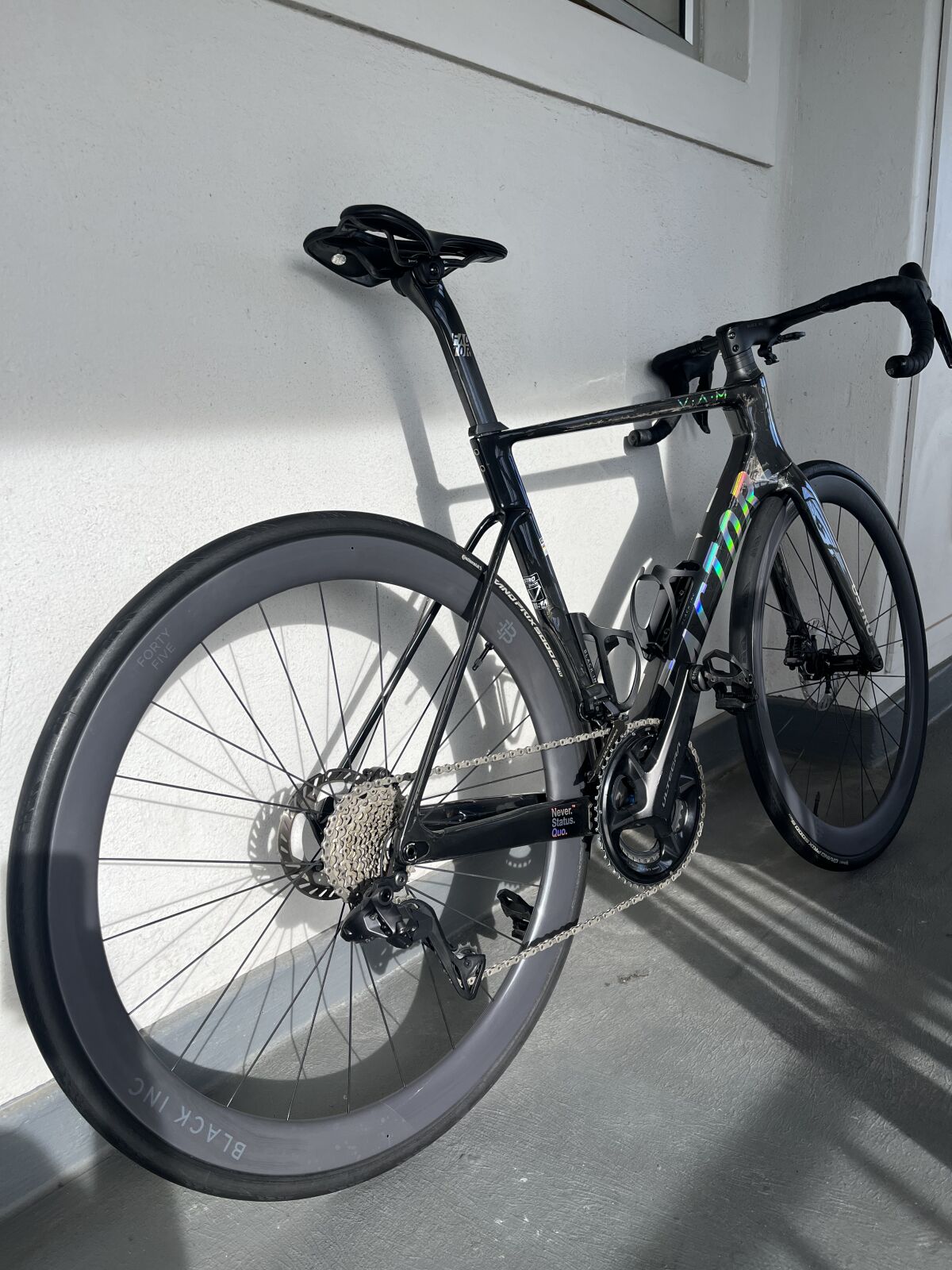 Black Inc Forty Five Wheels Road Bike Wheels Bike Hub