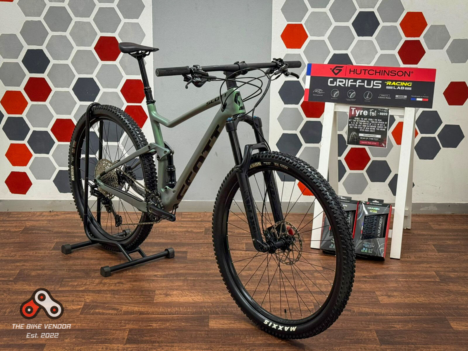 Scott Spark 960 2024 Shimano XT 1x12sp zero-km Bike-room