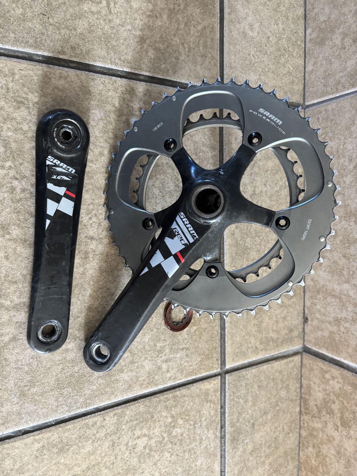 10 Speed Sram Red Carbon Crankset SRAM Force Crankset Kinetic