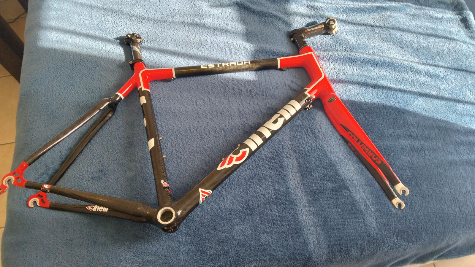 Cinelli Estrada Full Carbon Frameset | Road Bike Frames | Bike Hub