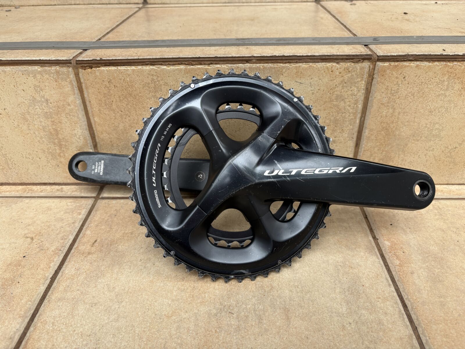 Shimano Ultegra FC-R8000 Crankset 175mm 50/34 | Cranksets