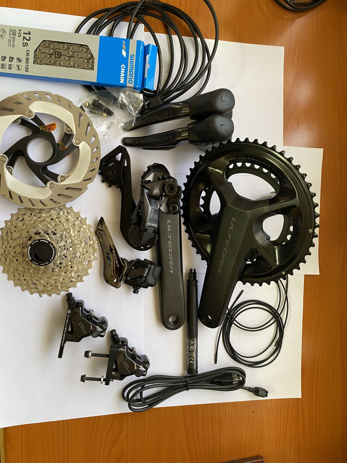 New Ultegra 12spd di2 disc brake Complete Groupsets