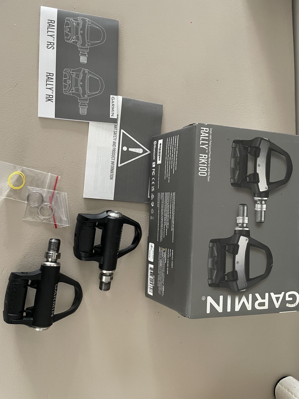 Garmin Rally RK100 Power Pedals | Sensors, Mounts & Accessories | Bike Hub