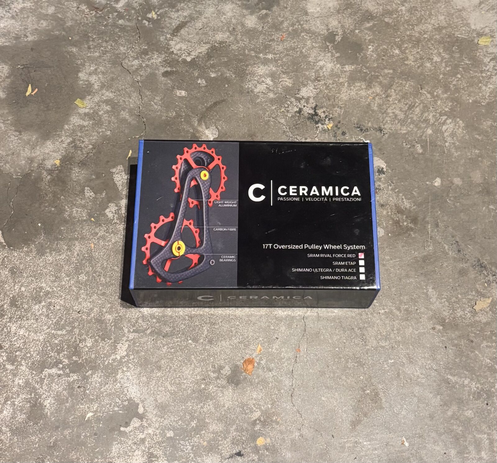 Ceramica 17t Oversize Pulley Wheel System SRAM | Rear Derailleurs