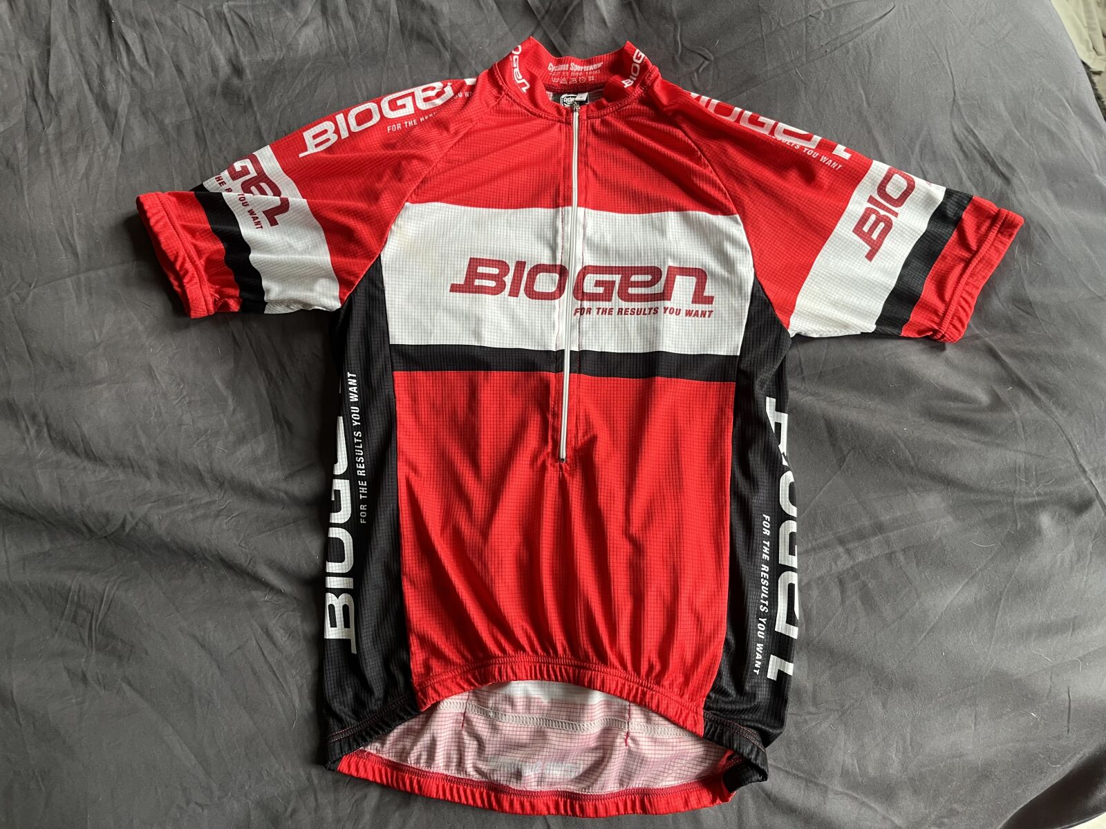 Red Biogen ladies small jersey | Jerseys | Bike Hub