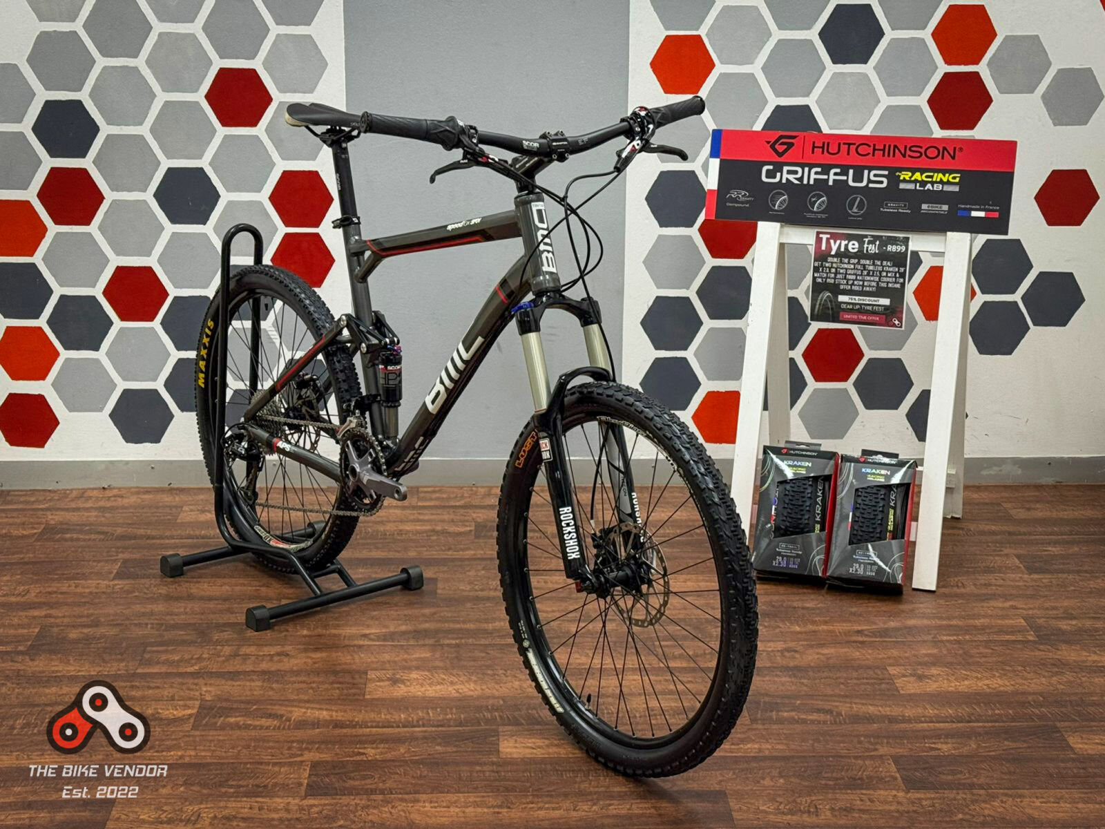 manapi_dmt＊ BMC FOURSTROKE 01 ONE – MTB BIKE – SRAM XX1/FOX FLOAT 32 - Evobikes