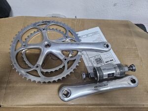 Pédalier course OFMEGA Mistral rare crankset 170mm