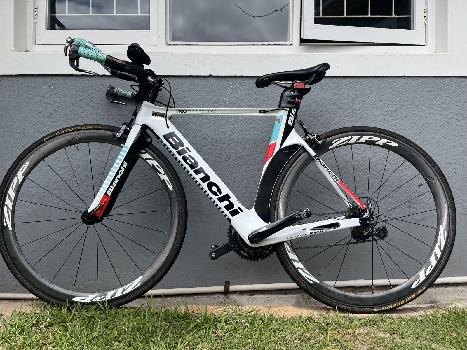Bianchi Pico D2 Crono Mono - Q Aero Carbon TT (XS) | Triathlon