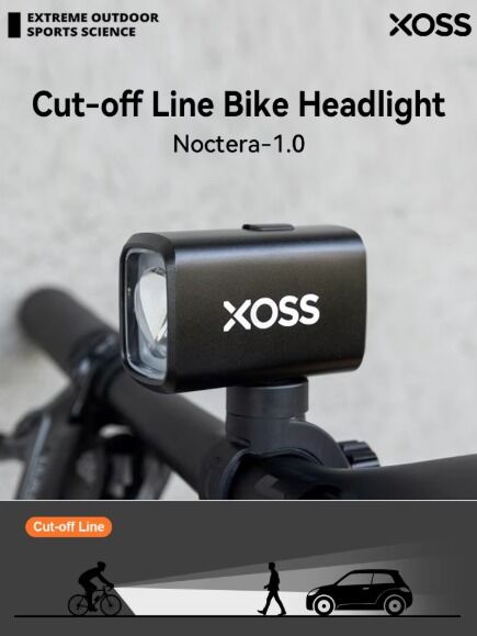 XOSS Noctera 1.0 cut off line light - 1000 lumens | Lights