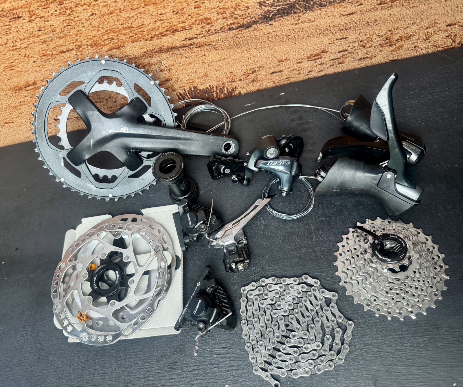 SHM Tiagra Mechanical Disc 10SPD | Complete Groupsets | Bike Hub