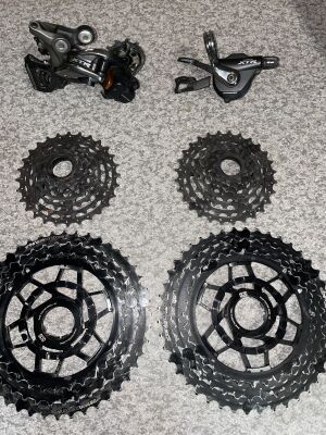 XTR 11sp derailleur and shifter plus cassettes | Complete