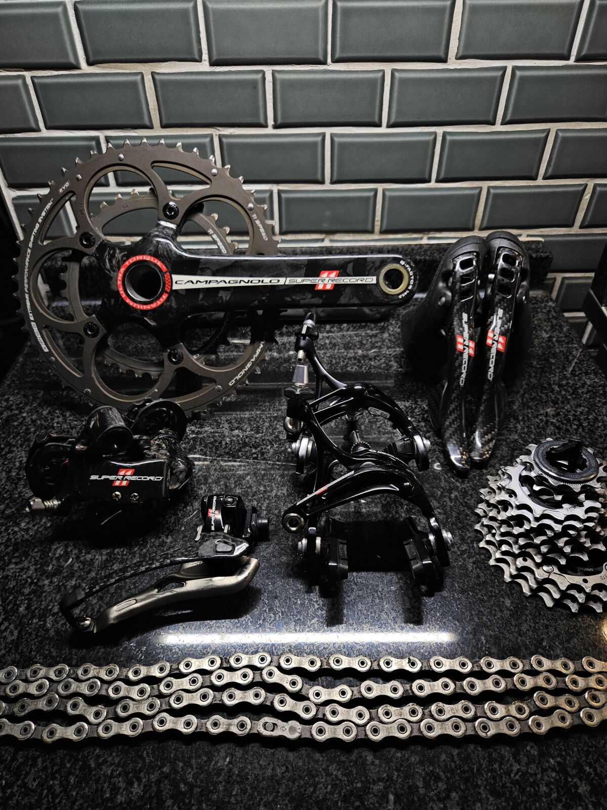 Campagnolo Super Record 11 Speed Complete Groupset | Complete
