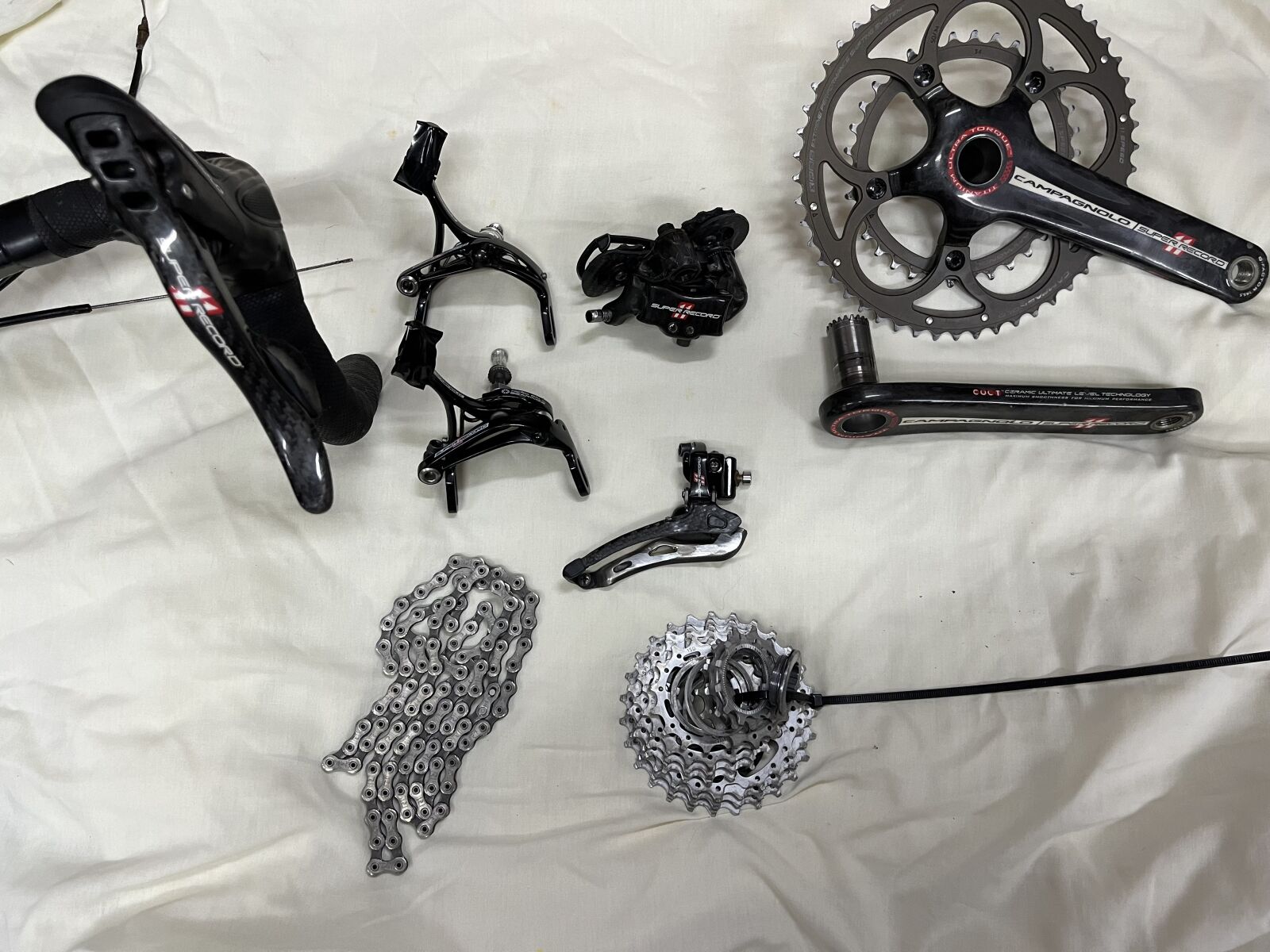 Campagnolo 11spd Super Record groupset | Complete Groupsets | Bike Hub