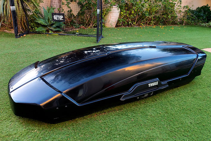 Thule Roof Box Motion XT XL Black + Thule wingbar | Trailers