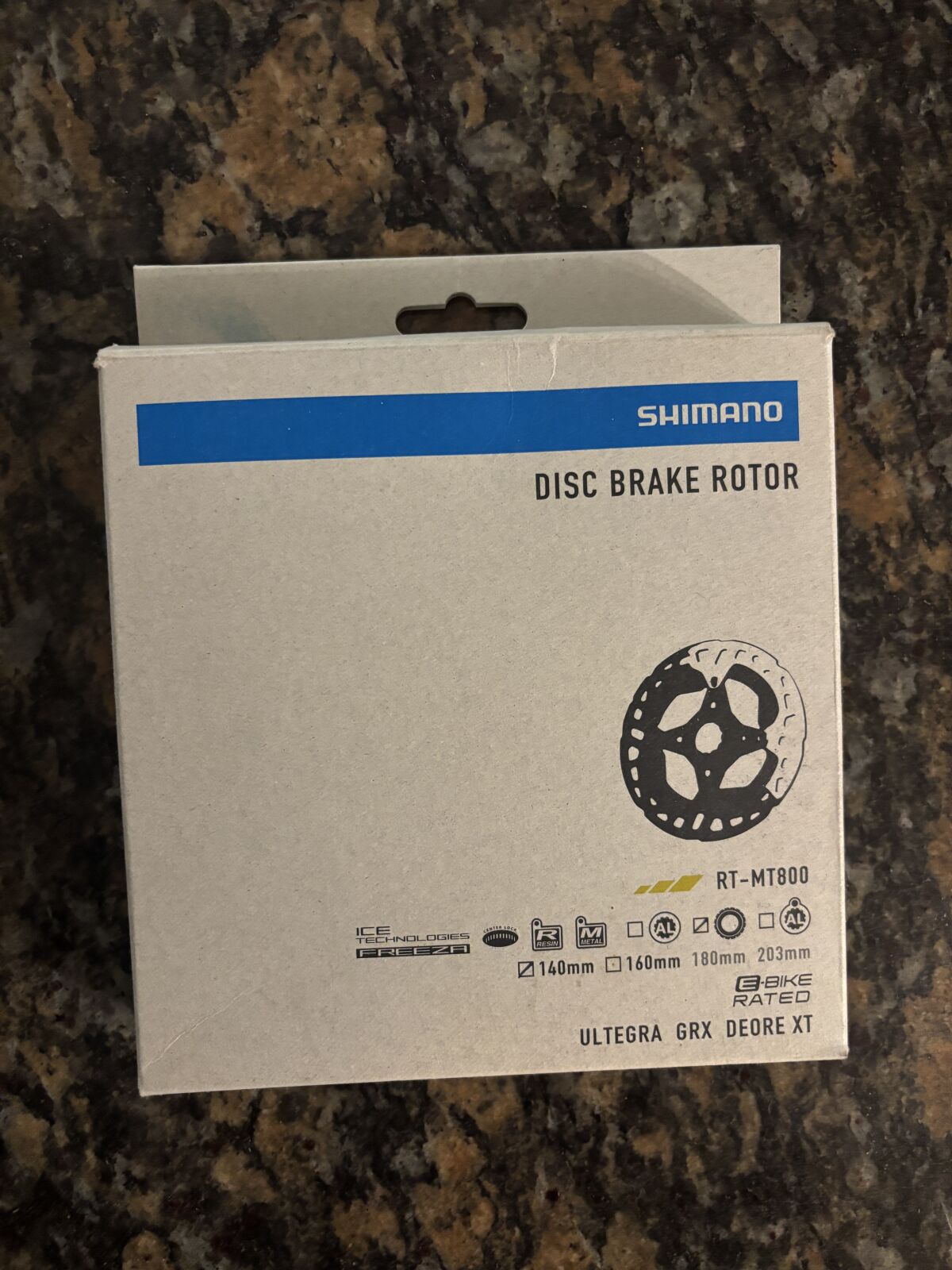 Shimano RT-MT800 Ice-Tech Disc Brake Rotors 140mm | Brake Parts