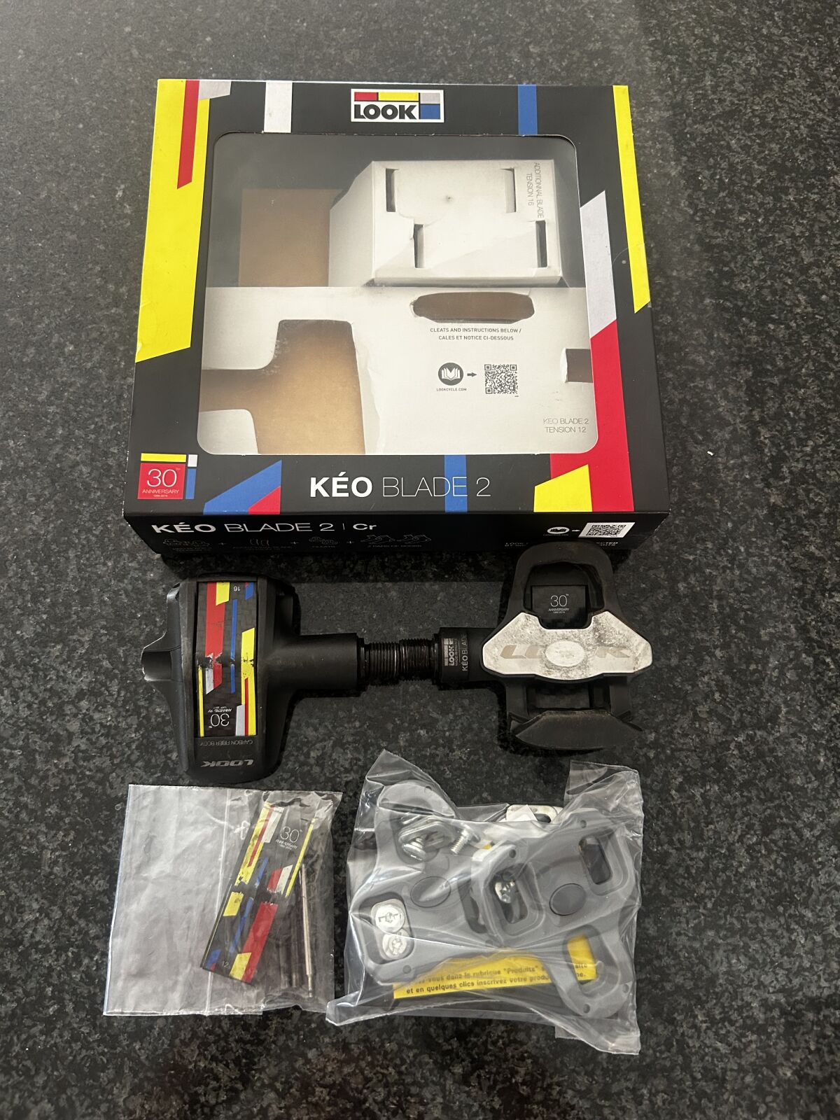 Look Keo Blade 2 Carbon Pedals (Used + NEW Cleats) | Pedals | Bike Hub