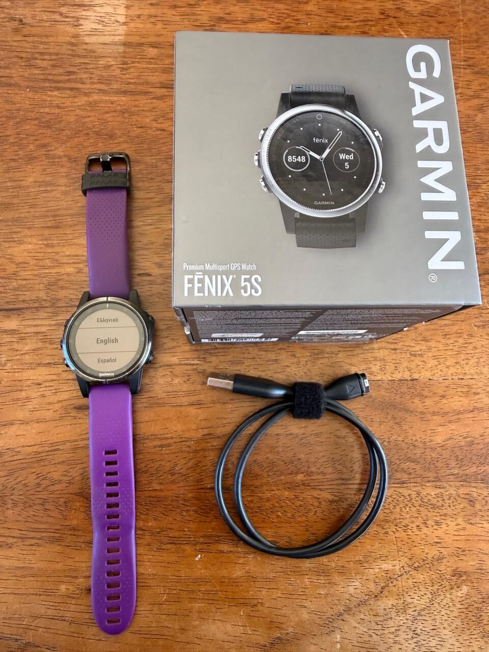 Garmin Fenix 5S Plus Sapphire Multisport Watch | Watches