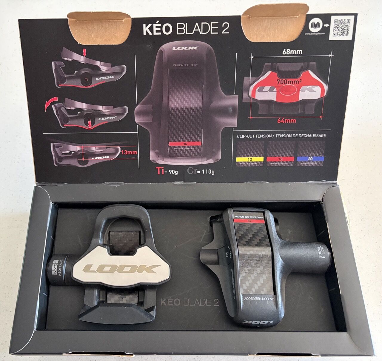 Look Keo Blade 2 Pedals New In Box | Pedals | Bike Hub