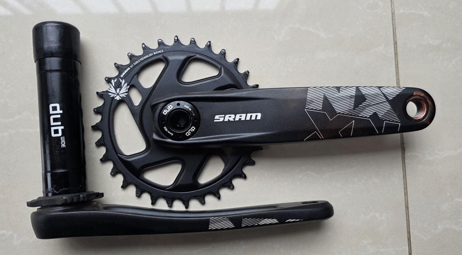 Brand new: Sram NX DUB Wide - 32t GX chainring | Cranksets | Bike Hub