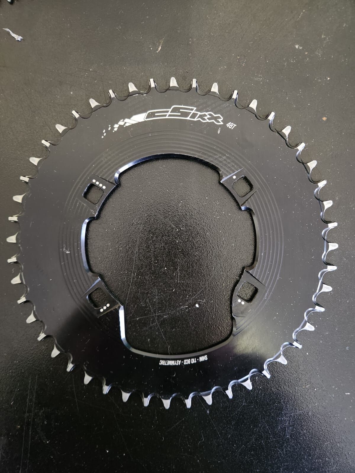 1x Shimano 110 Bcd Asym Chainrings (44,46,48 T) | Chainrings