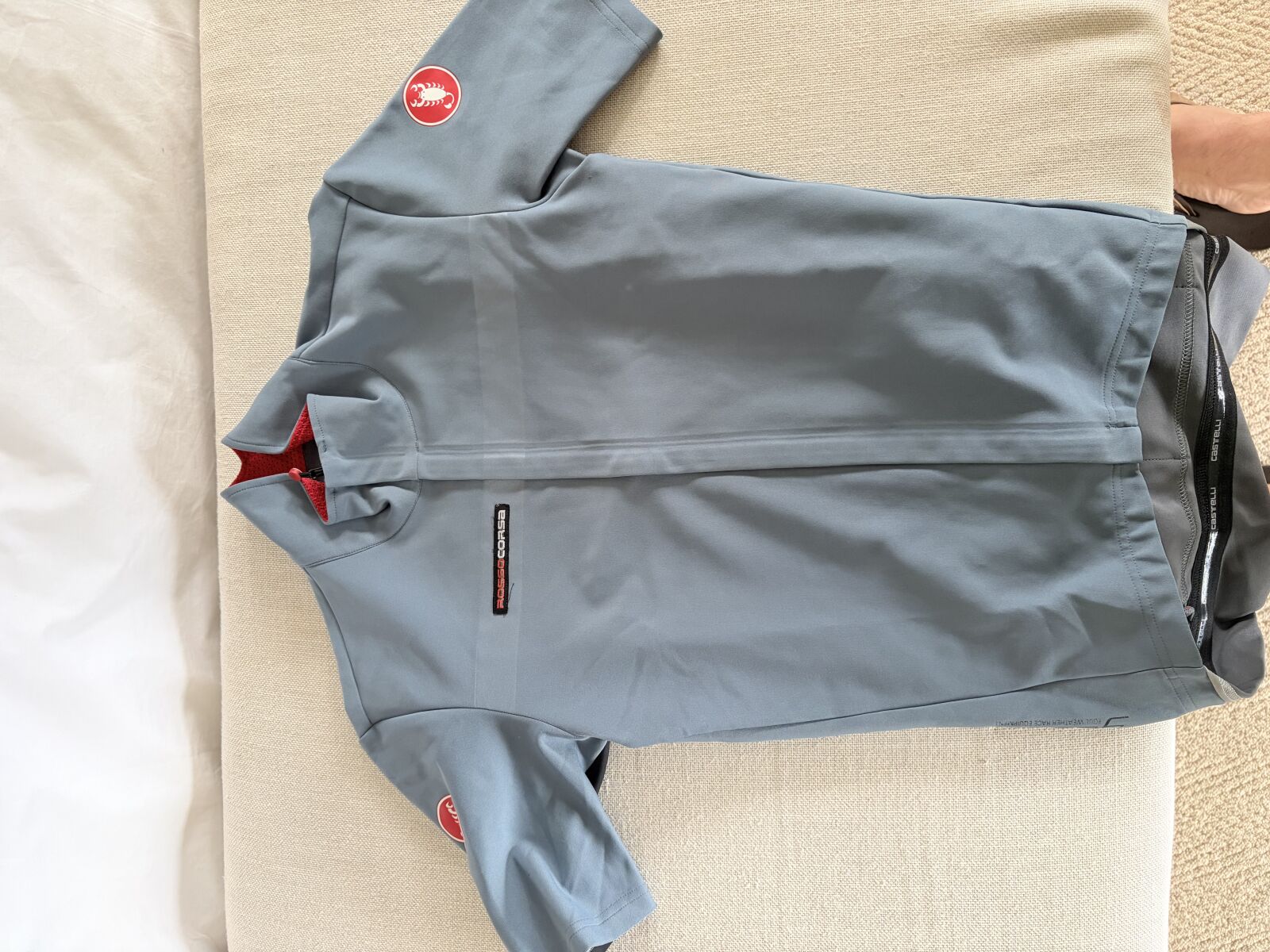 Castelli Gabba Large Grey (short sleeve) | Jackets | Bike Hub