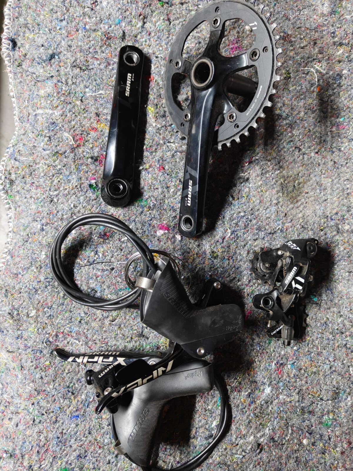 Sram Apex1 1 x 11 spd groupset | Complete Groupsets | Bike Hub