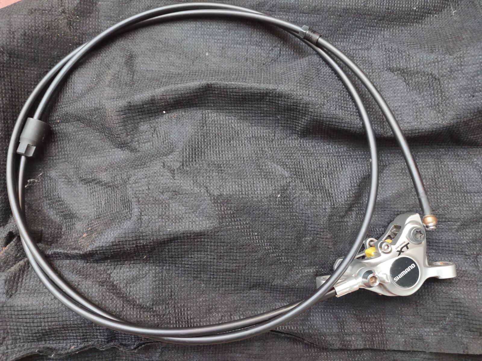 Shimano XT caliper and hose | Mountain Bike Brakes | Bike Hub
