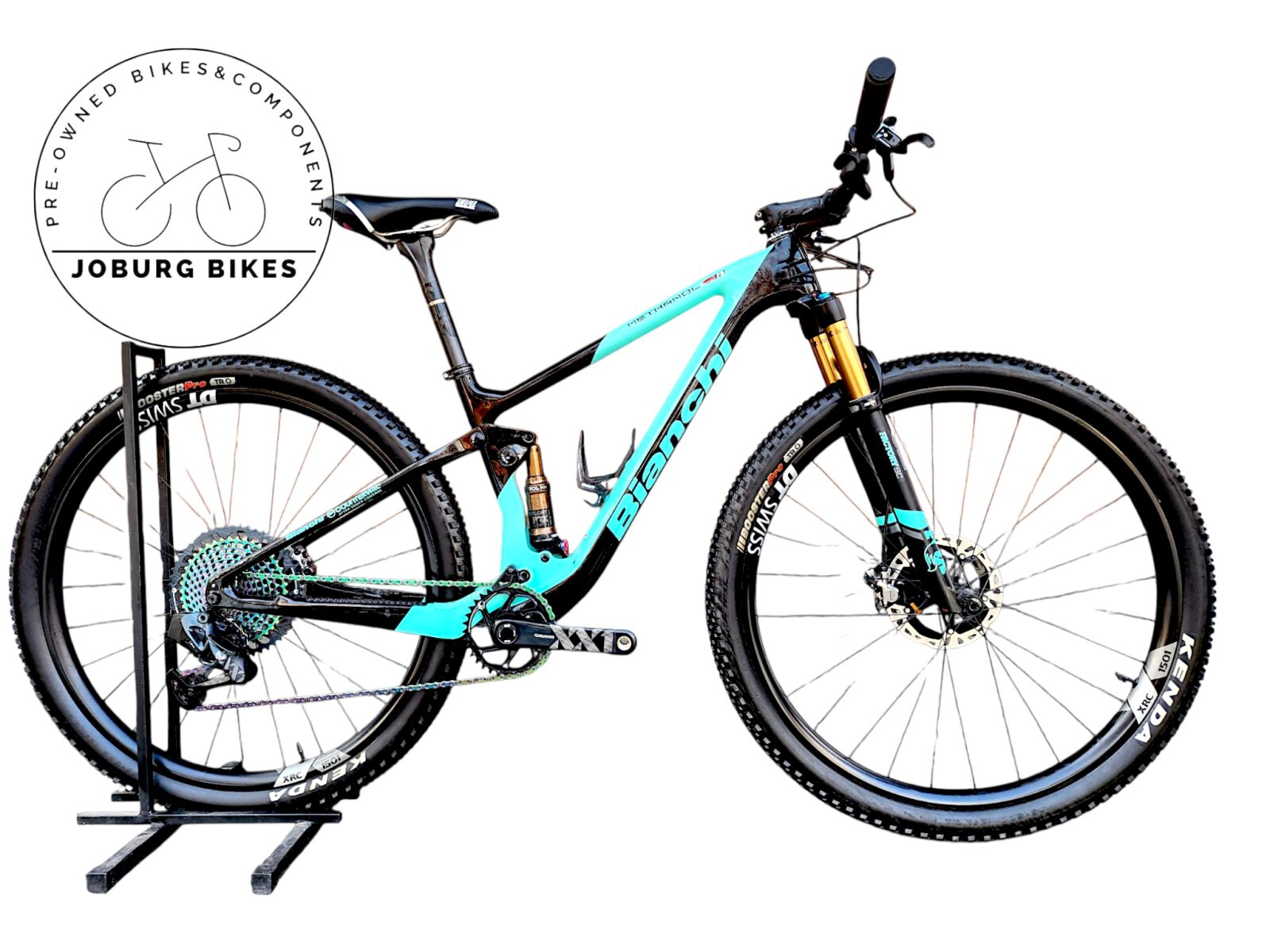 Bianchi Methanol CV FS Dual MTB AXS (S) | Dual Suspension Mountain