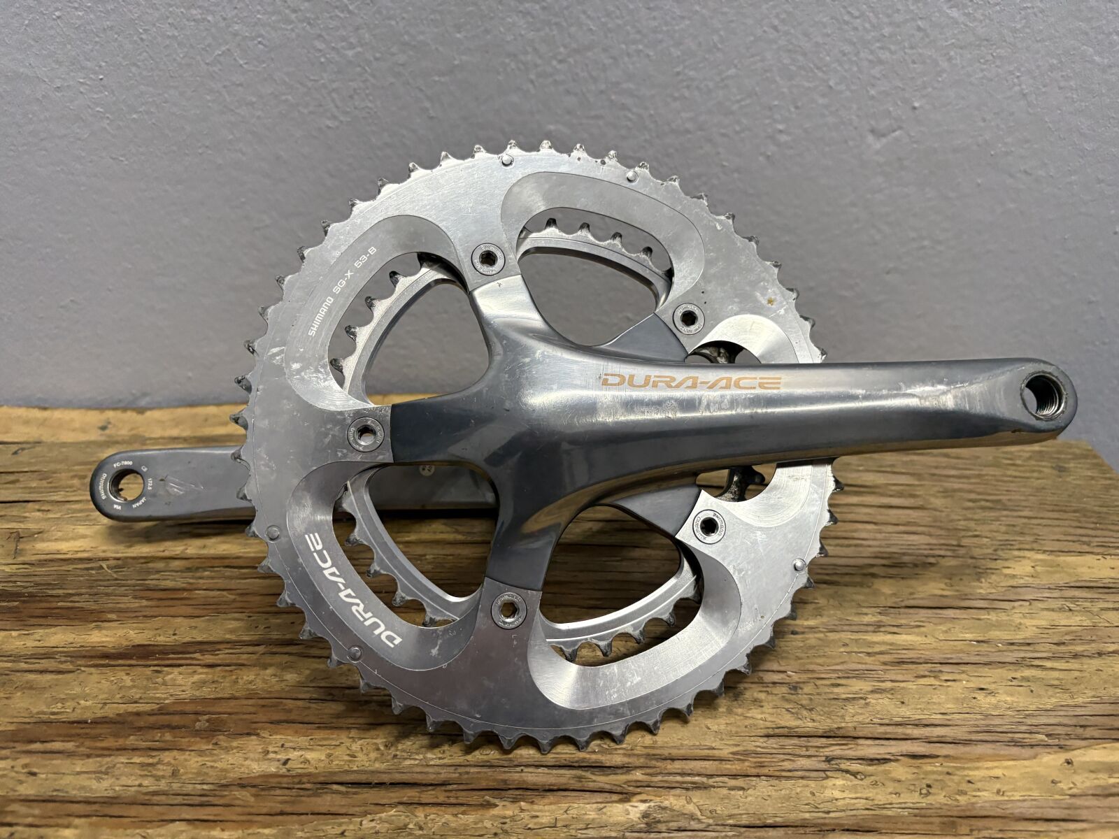 Shimano Dura Ace 7800 Crank Set 53/39T | 172,5mm | Cranksets