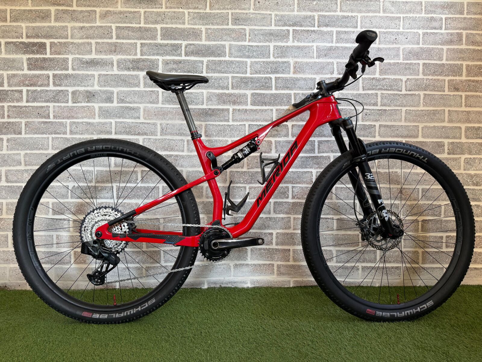 Merida Ninety Six RC XT Red Medium | Dual Suspension Mountain