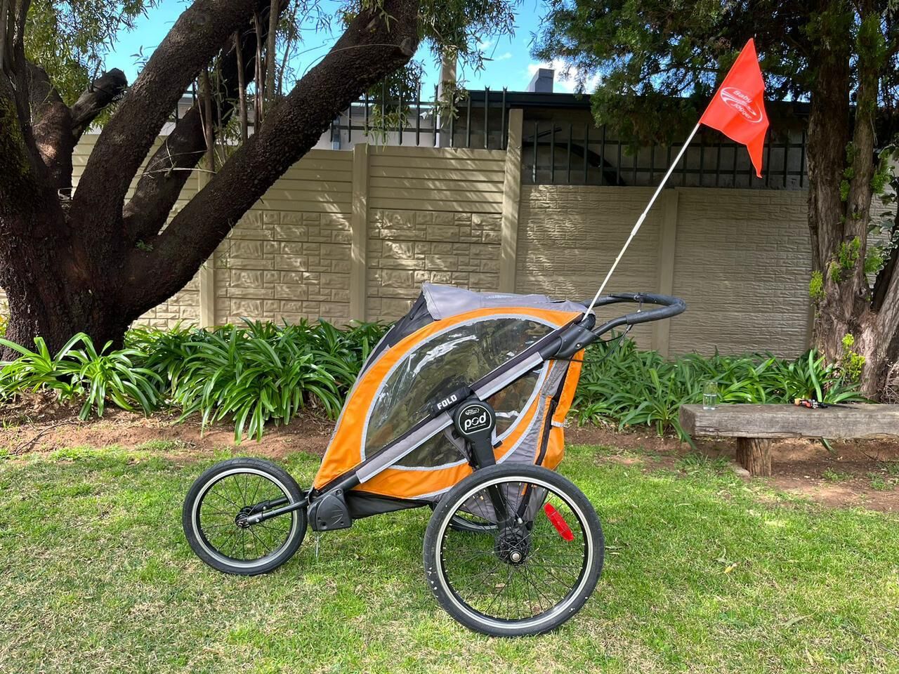 wheel baby jogger pod bike attachment