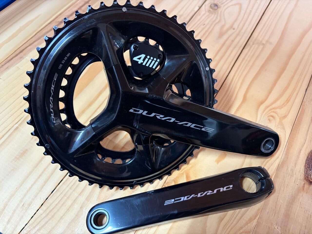 Dura Ace 4iiii dual sided powermeter 175mm | Power Meters | Bike Hub