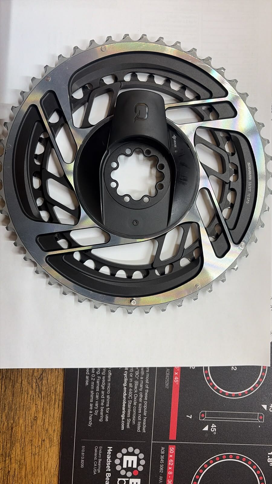 Sram Quarq 50/37T 12 SP Power Meter | Power Meters | Bike Hub
