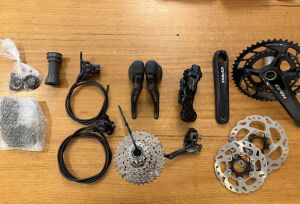 Shimano GRX 820 Complete Groupset (2x) | Complete Groupsets | Bike Hub