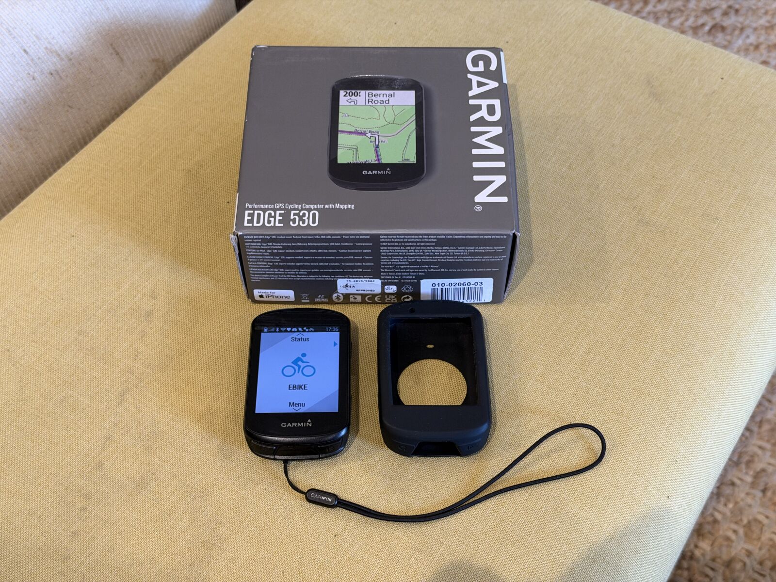 Garmin edge530 センサー付 Garmin Edge 530 with extra silicone