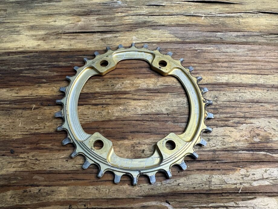 Csixx 32T Gold Chain Ring 4 bolt | Chainrings | Bike Hub