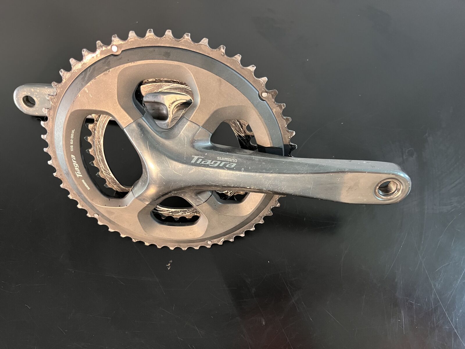 Shimano Tiagra FC-4700 10-speed crankset, 52/36T | Cranksets | Bike Hub
