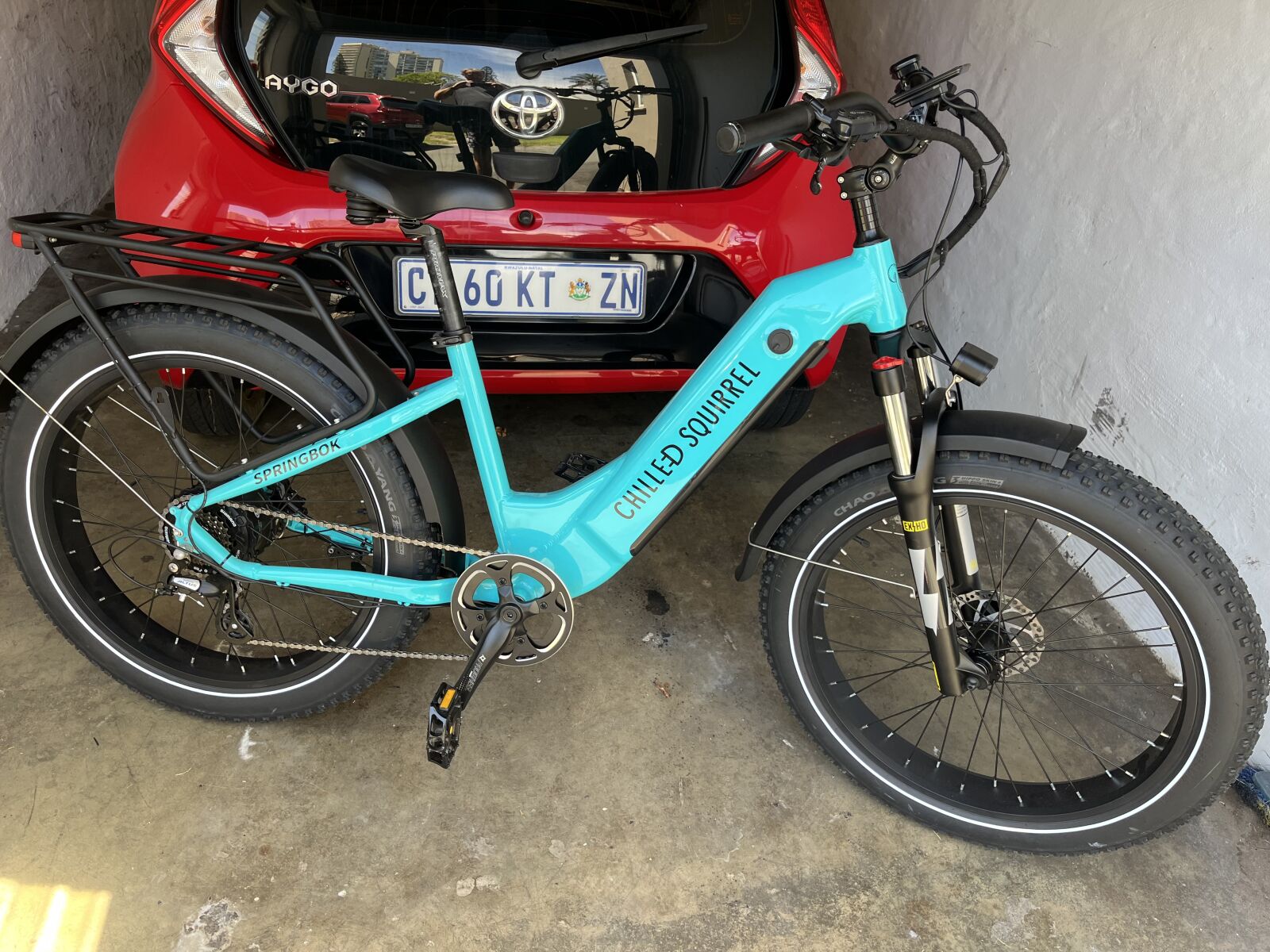 Chilled Squirrel Springbok Fat e-bike (Step-Thru) | Commuter E-Bikes ...