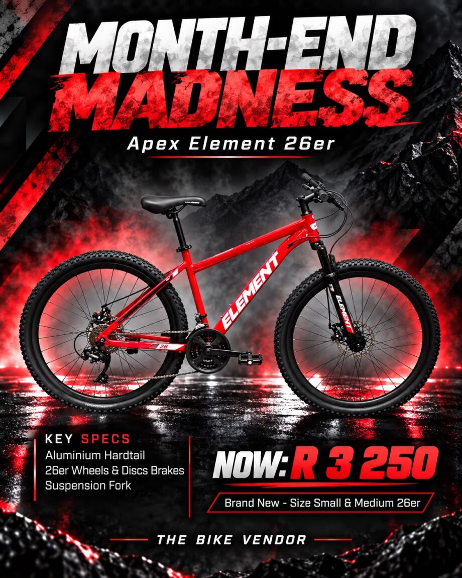 Apex Element 26 - Disc Brake - Suspension Fork | Hardtail Mountain ...