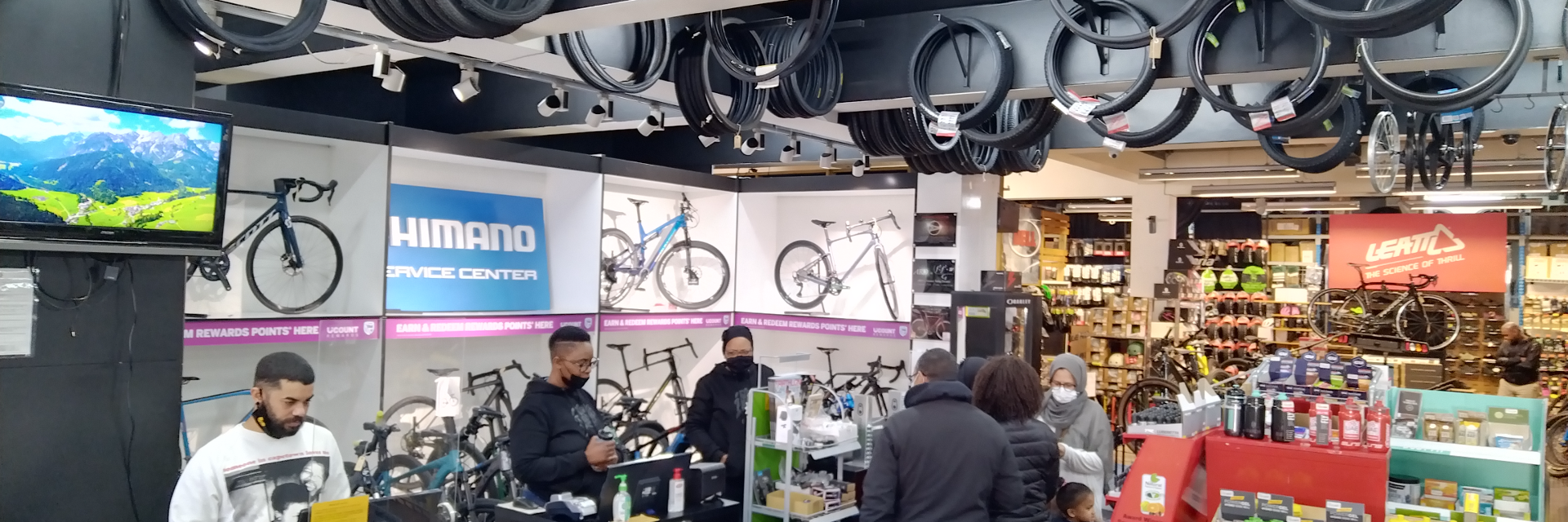 Olympic Cycles Claremont cover banner